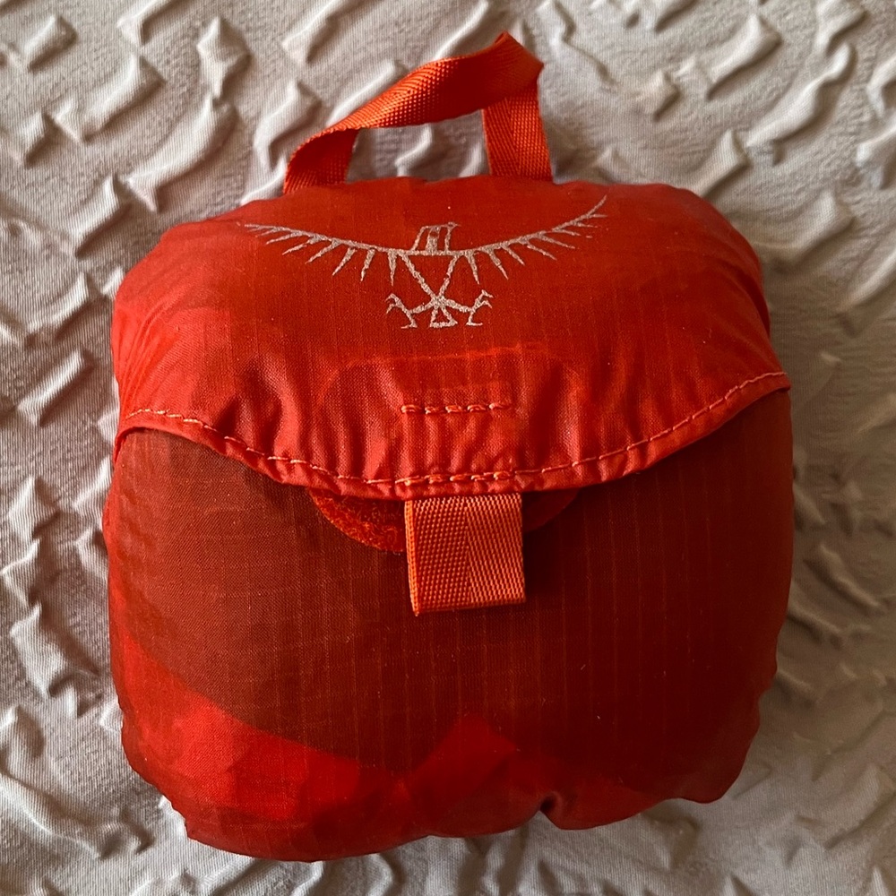 Osprey Ultralight Stuff Pack (discontinued) in Poppy Orange Color